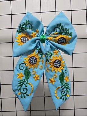 Embroidered Bow